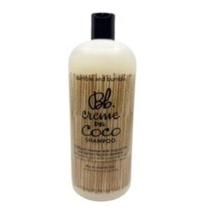 Bumble Bumble Creme de Coco Shampoo 33.8oz 1L Liter Jumbo Moisturizing New